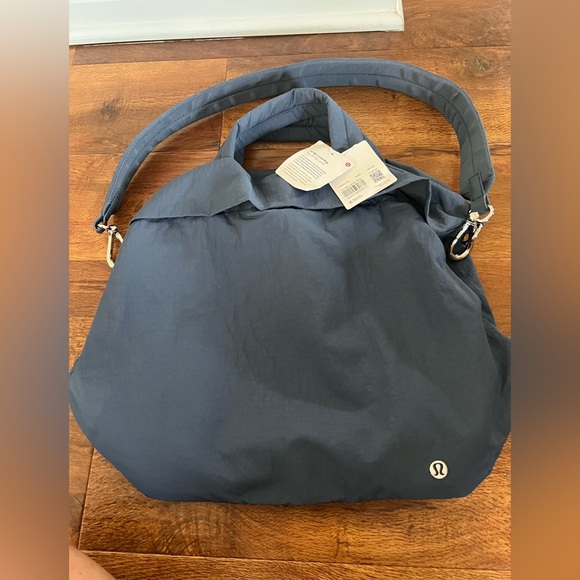 lululemon athletica Handbags - Lululemon Athletica Dark Blue Shoulder Bag